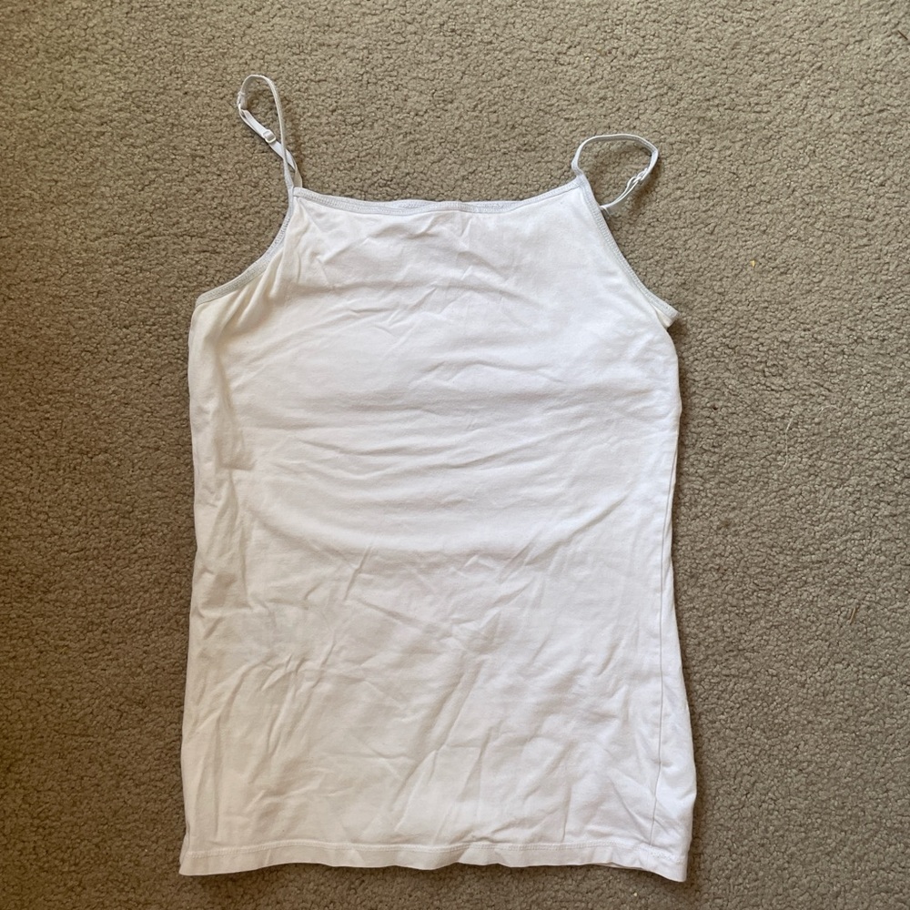 White tank top